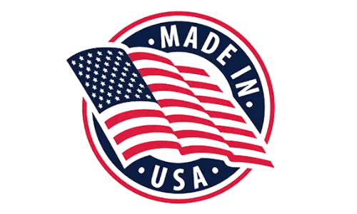 VertiAid Made in USA badge, ensuring product authenticity and quality.